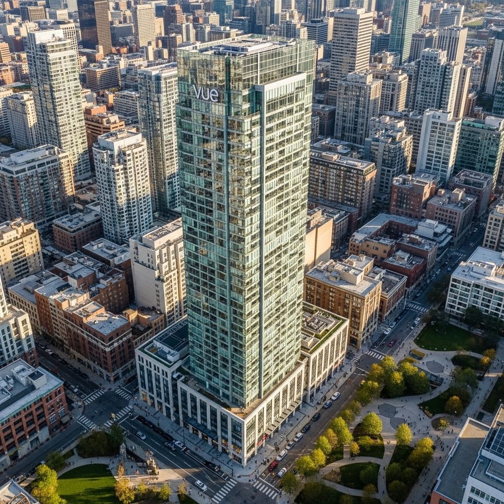 Vue aérienne d'une table en bois avec des légumes frais colorés, des fruits et des céréales complètes disposés harmonieusement, éclairés par une lumière naturelle douce